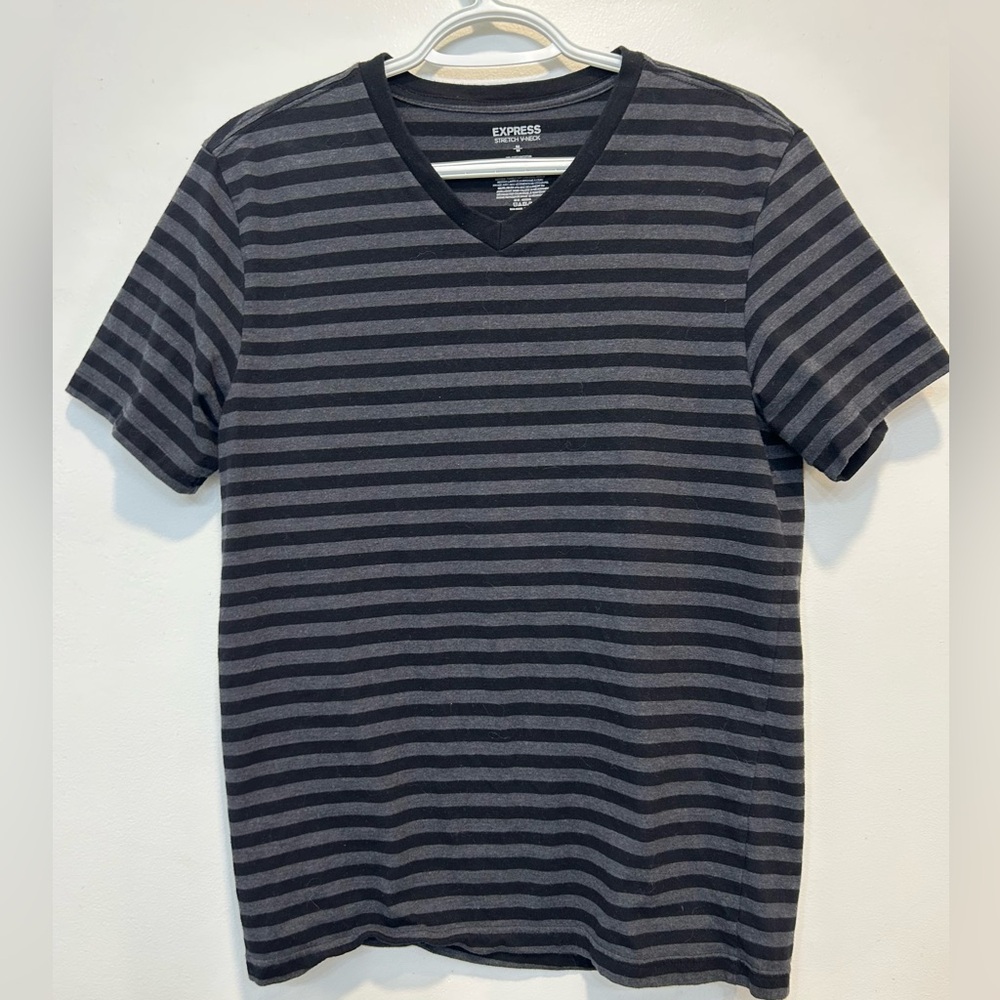 Express V-Neck Short Sleeve Shirt